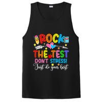 Rock The Test Don't Stress Do Your Best Testing Day Teacher  PosiCharge Competitor Tank