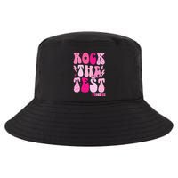 Rock The Test Testing Day Retro Motivational Cool Comfort Performance Bucket Hat