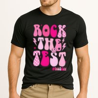 Rock The Test Testing Day Retro Motivational Performance Shirt