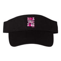 Rock The Test Testing Day Retro Motivational Visor
