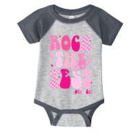 Rock The Test Testing Day Retro Motivational Infant Baby Jersey Bodysuit