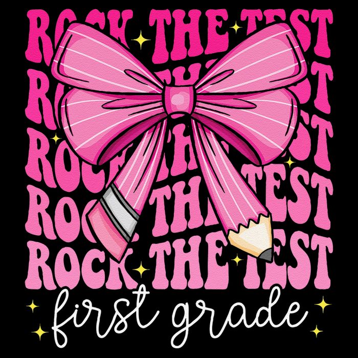 Rock The Test Day 1st Grade Teacher First Grade Testing Day Sustainable Bucket Hat