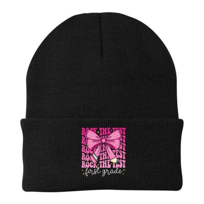Rock The Test Day 1st Grade Teacher First Grade Testing Day Beanie