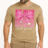 Rock The Test Day 1st Grade Teacher First Grade Testing Day Performance Shirt