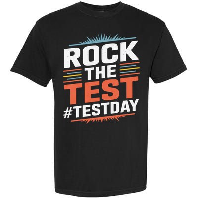 Rock The Test Outfit For Students And Teachers On Exam Day Garment-Dyed Heavyweight T-Shirt