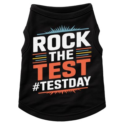 Rock The Test Outfit For Students And Teachers On Exam Day Doggie Tank