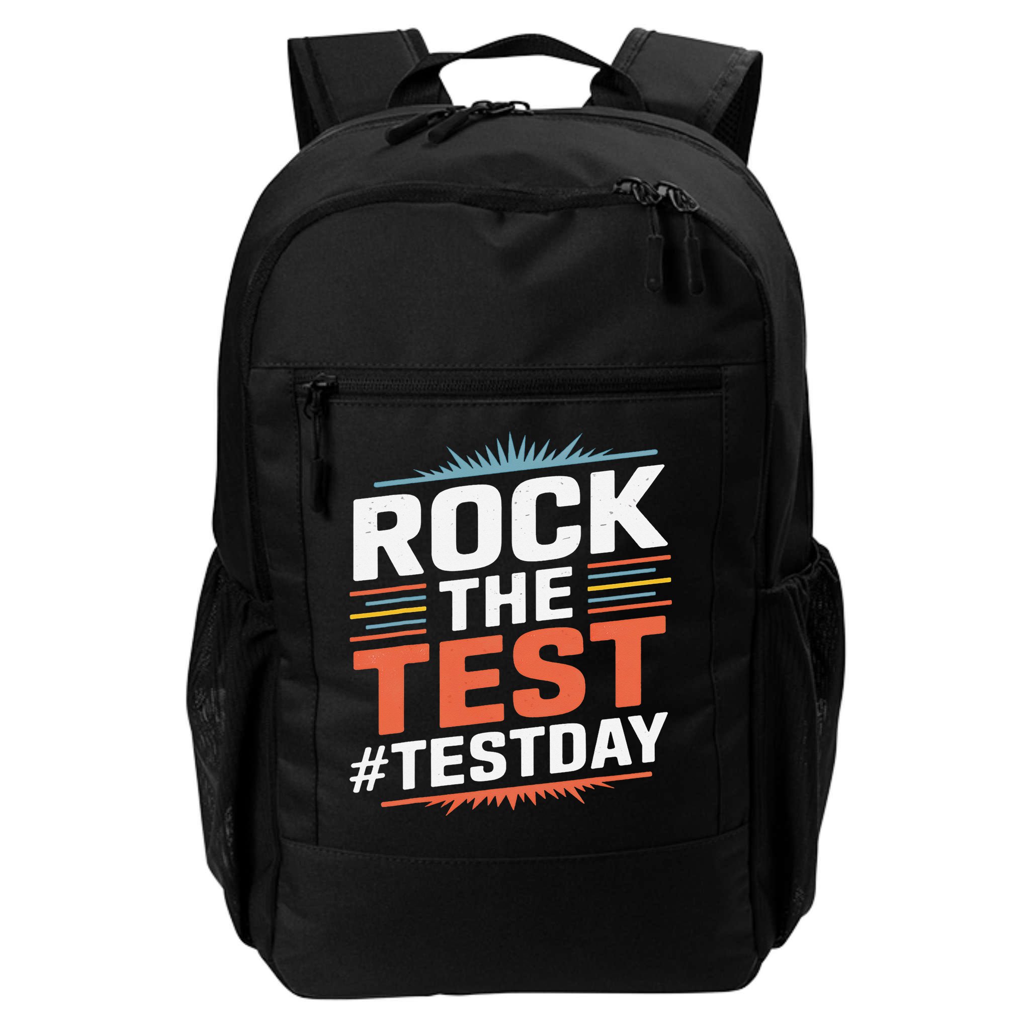 Rock The Test Outfit For Students And Teachers On Exam Day Backpack