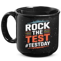 Rock The Test Outfit For Students And Teachers On Exam Day 15oz Campfire Ceramic Mug