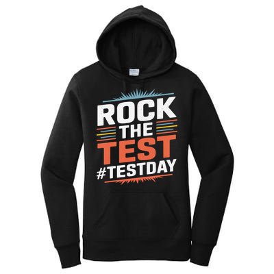Rock The Test Outfit For Students And Teachers On Exam Day Women's Pullover Hoodie