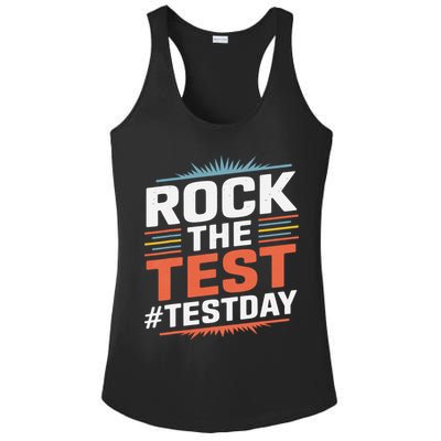 Rock The Test Outfit For Students And Teachers On Exam Day Ladies PosiCharge Competitor Racerback Tank