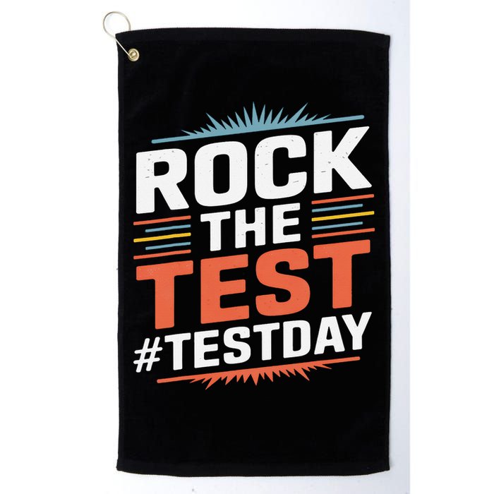 Rock The Test Outfit For Students And Teachers On Exam Day Golf Towel