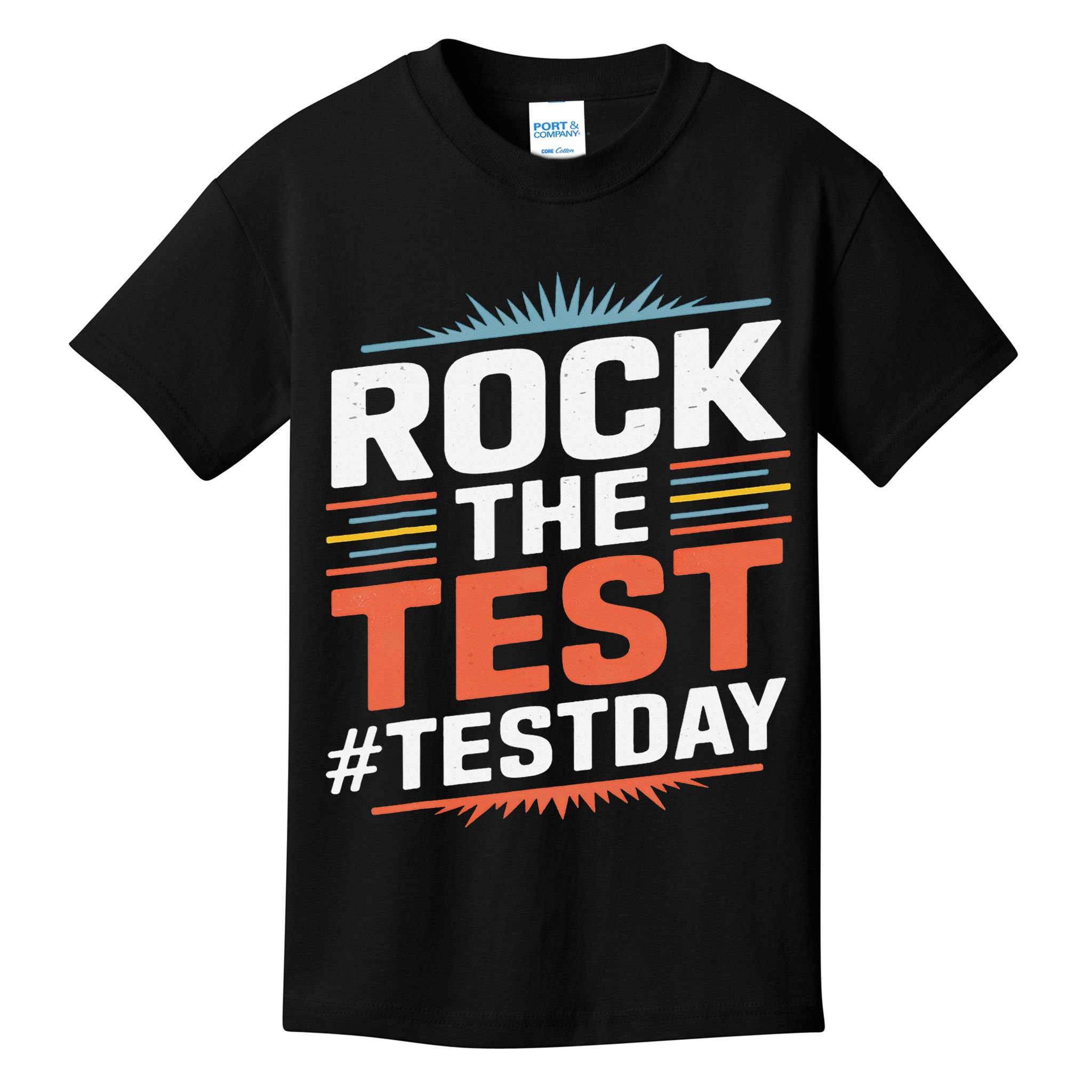 Rock The Test Outfit For Students And Teachers On Exam Day Kids T-Shirt