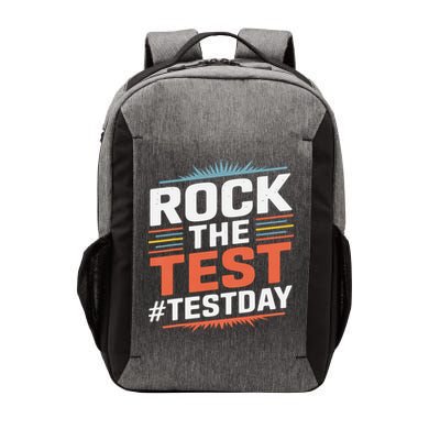 Rock The Test Outfit For Students And Teachers On Exam Day Vector Backpack