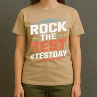 Rock The Test Outfit For Students And Teachers On Exam Day T-Shirt