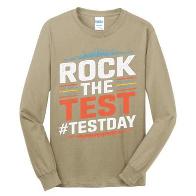 Rock The Test Outfit For Students And Teachers On Exam Day Tall Long Sleeve T-Shirt