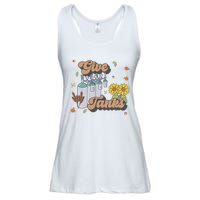 Respiratory Therapist Thanksgiving RT Nurse Super Tankful Ladies Essential Flowy Tank