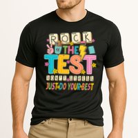 Rock The Test Don't Stress Just Do Your Best Teacher Testing Performance Shirt