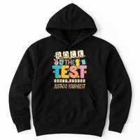 Rock The Test Don't Stress Just Do Your Best Teacher Testing Hoodie