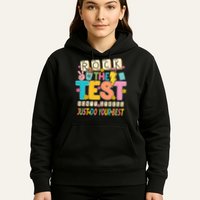Rock The Test Don't Stress Just Do Your Best Teacher Testing Hoodie