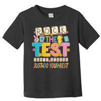Rock The Test Don't Stress Just Do Your Best Teacher Testing Toddler T-Shirt