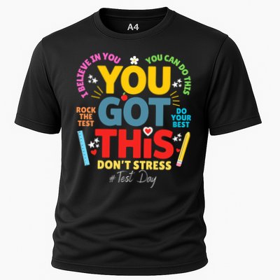 Rock The Test Dont Stress You Got This Teacher Testing Day  Performance Shirt