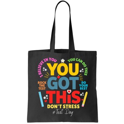 Rock The Test Dont Stress You Got This Teacher Testing Day  Bag