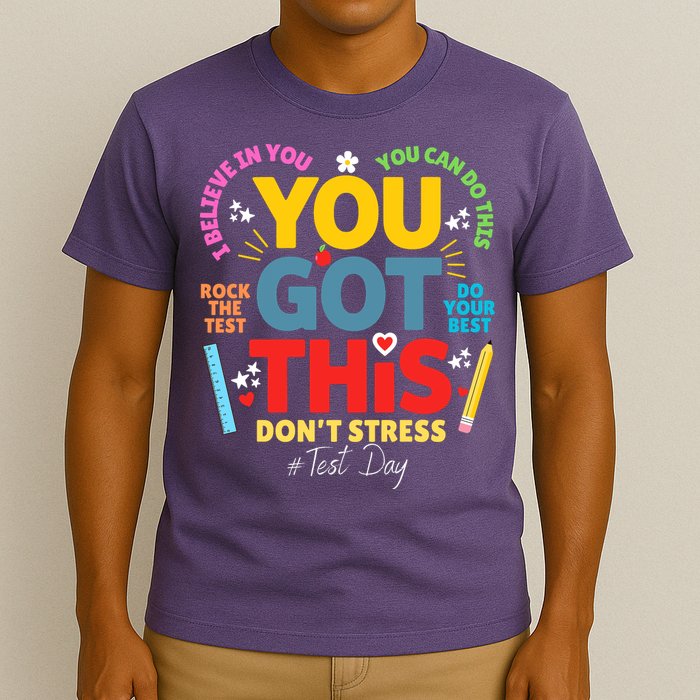Rock The Test Dont Stress You Got This Teacher Testing Day  T-Shirt