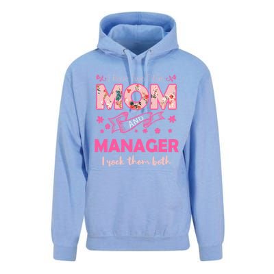 Rock Two Titles Mom And Ager Happy MotherS Day Great Gift Unisex Surf Hoodie