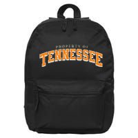 Retro Tennessee Tn Orange Vintage Classic Tennessee 16 in Basic Backpack