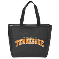 Retro Tennessee Tn Orange Vintage Classic Tennessee Zip Tote Bag