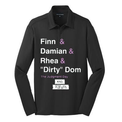 R Truth The Judgment Day Silk Touch Performance Long Sleeve Polo