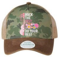Rock The Test Do Your Best Testing Day Teachers Students Legacy Tie Dye Trucker Hat