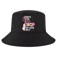 Rock The Test Do Your Best Testing Day Teachers Students Cool Comfort Performance Bucket Hat