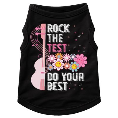 Rock The Test Do Your Best Testing Day Teachers Students Doggie Tank
