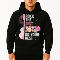 Rock The Test Do Your Best Testing Day Teachers Students Hoodie