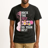 Rock The Test Do Your Best Testing Day Teachers Students Tall T-Shirt