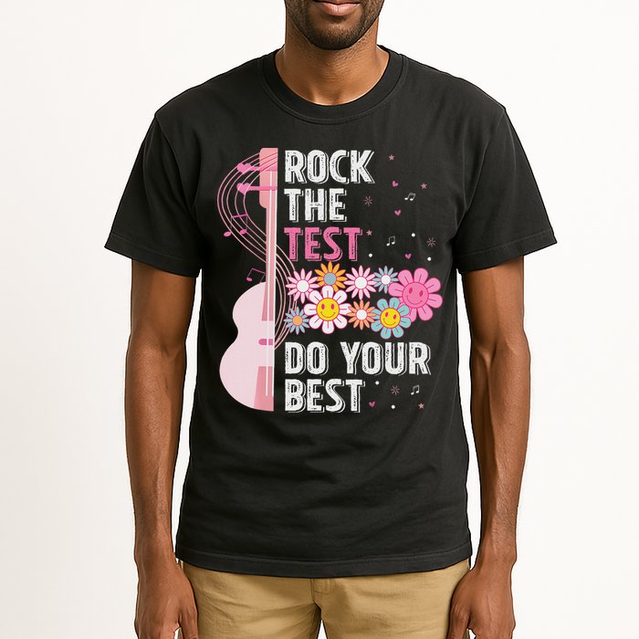 Rock The Test Do Your Best Testing Day Teachers Students Tall T-Shirt