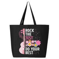 Rock The Test Do Your Best Testing Day Teachers Students 25L Jumbo Tote