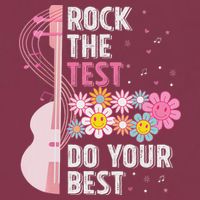 Rock The Test Do Your Best Testing Day Teachers Students 16oz Travel Tumbler