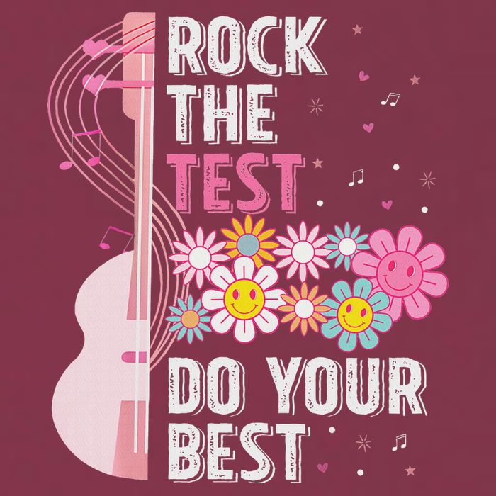 Rock The Test Do Your Best Testing Day Teachers Students 16oz Travel Tumbler