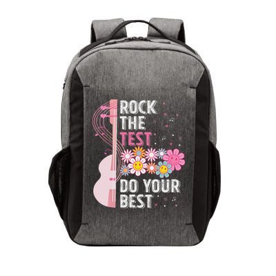 Rock The Test Do Your Best Testing Day Teachers Students Vector Backpack
