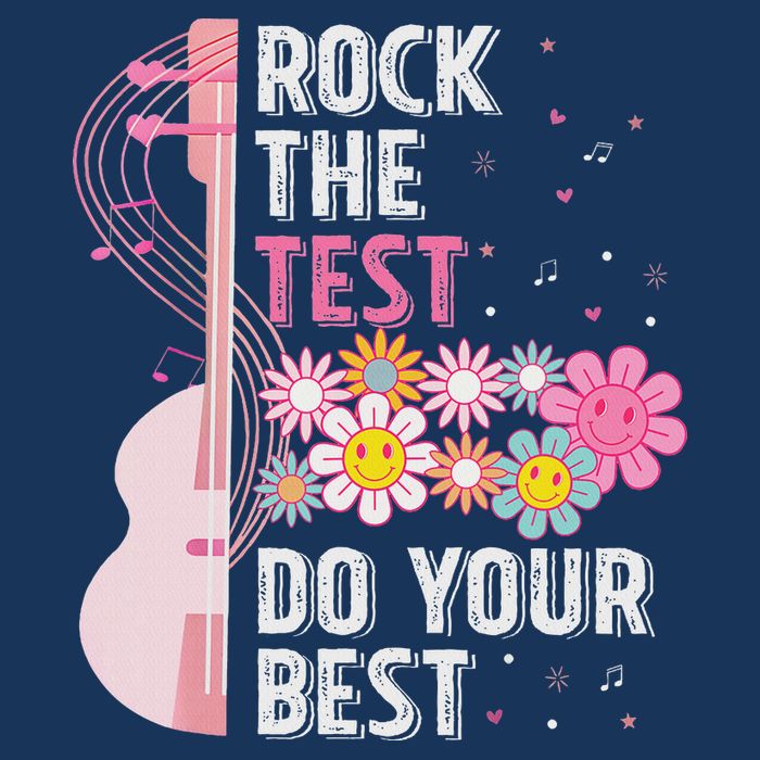 Rock The Test Do Your Best Testing Day Teachers Students Infant Baby Jersey Bodysuit