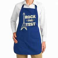 Rock The Test Guitar Teacher Test Day Testing Day Teacher Apron