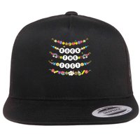 Rock The Test Testing Day Cute Friendship Bracelets Teacher Flat Bill Trucker Hat