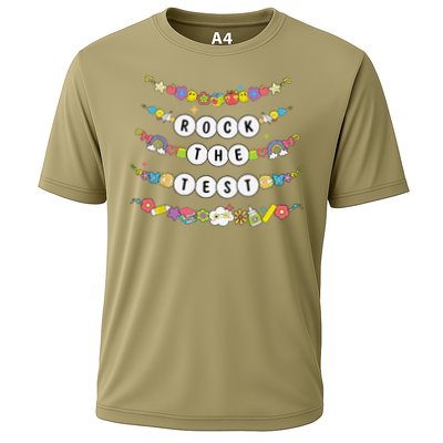 Rock The Test Testing Day Cute Friendship Bracelets Teacher Performance Shirt