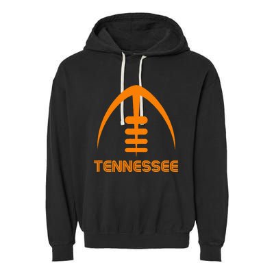 Retro Tennessee Tn Orange Garment-Dyed Fleece Hoodie