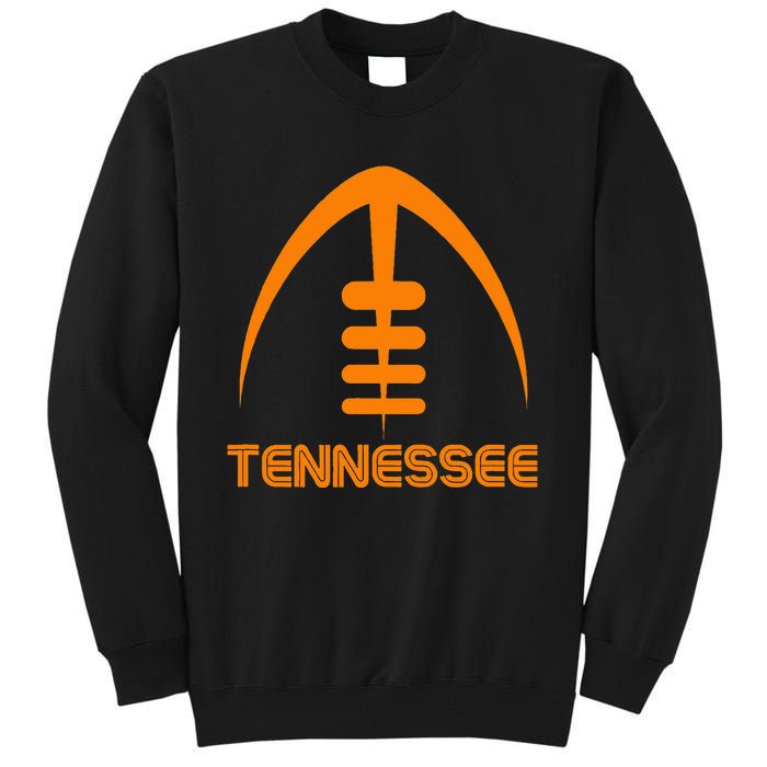 Retro Tennessee Tn Orange Tall Sweatshirt