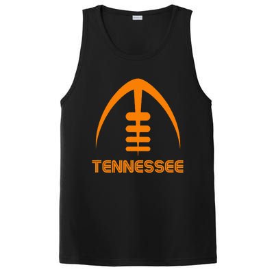 Retro Tennessee Tn Orange PosiCharge Competitor Tank