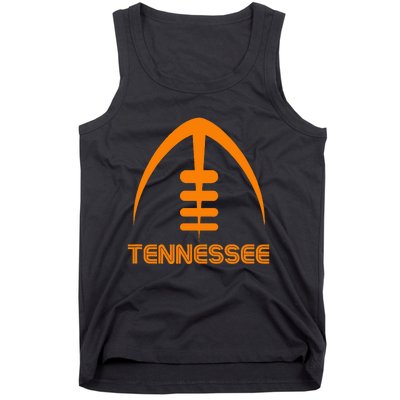 Retro Tennessee Tn Orange Tank Top