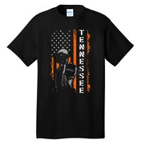 Retro Tennessee Throwback Design Tn Usa Flag Tall T-Shirt